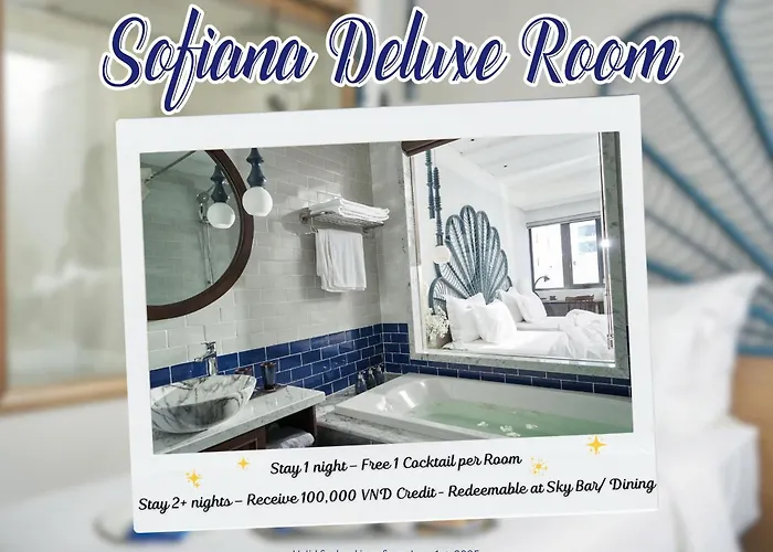 Sofiana My Khe Hotel & Spa- Rooftop Pool Bar